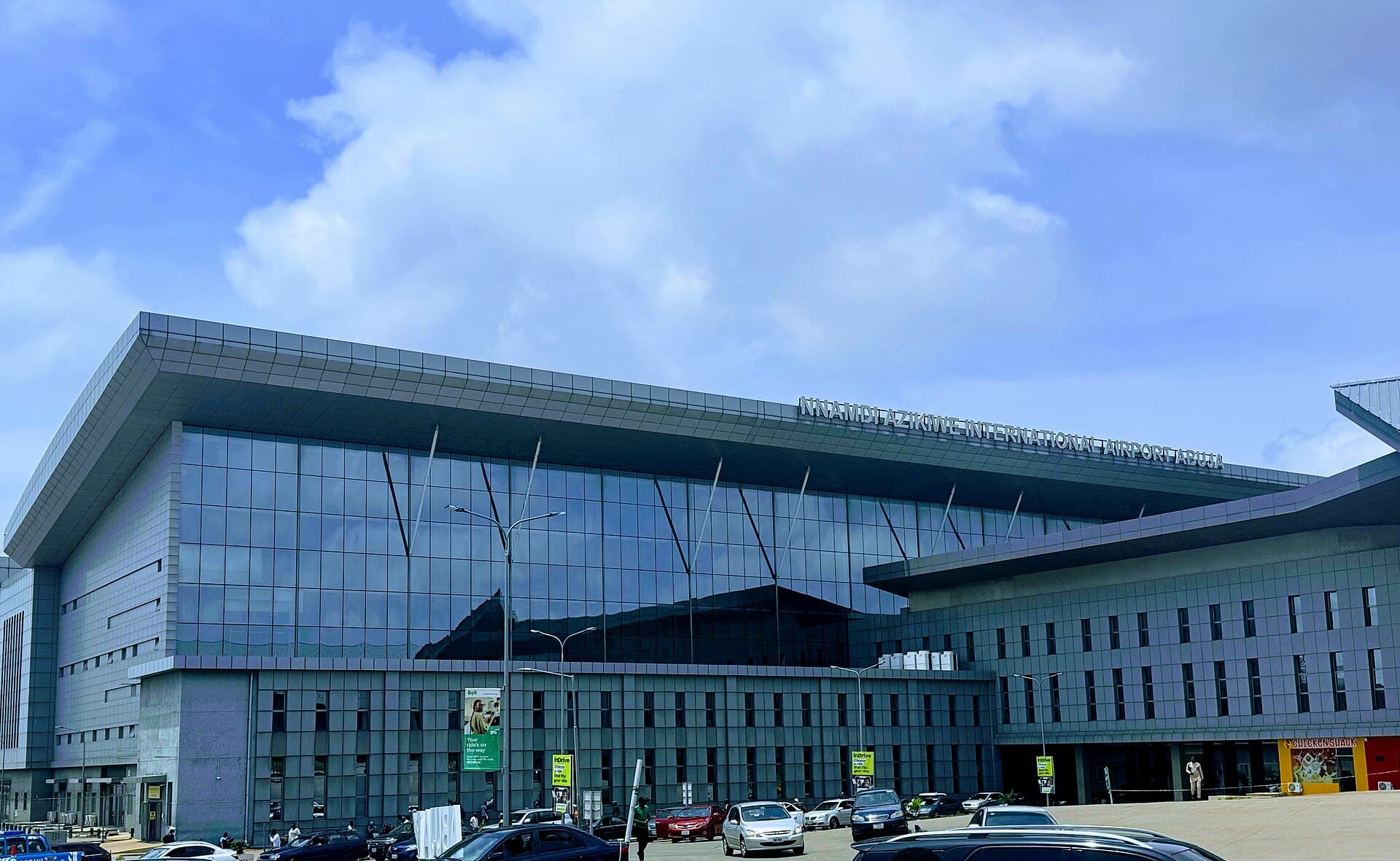 Main terminal building of Nnamdi Azikiwe International Airport, Abuja