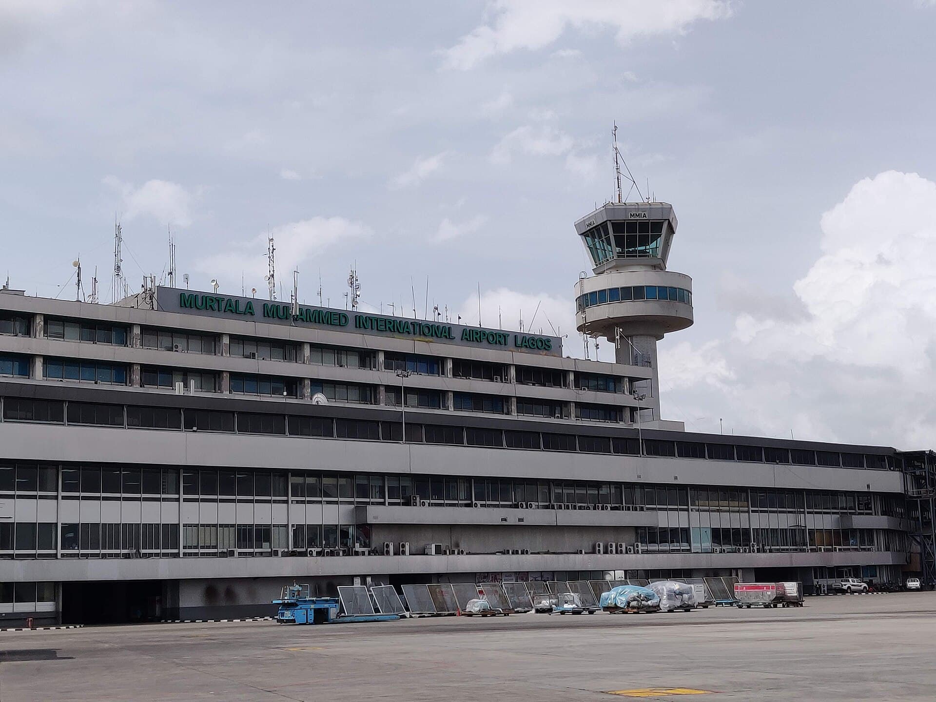 International terminal at Murtala Muhammed International Airport, Lagos